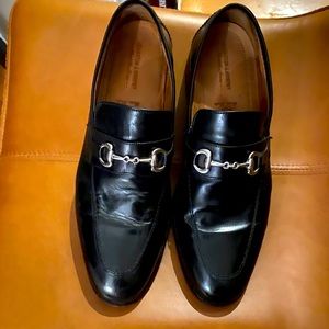 Size 12 black bit loafers!